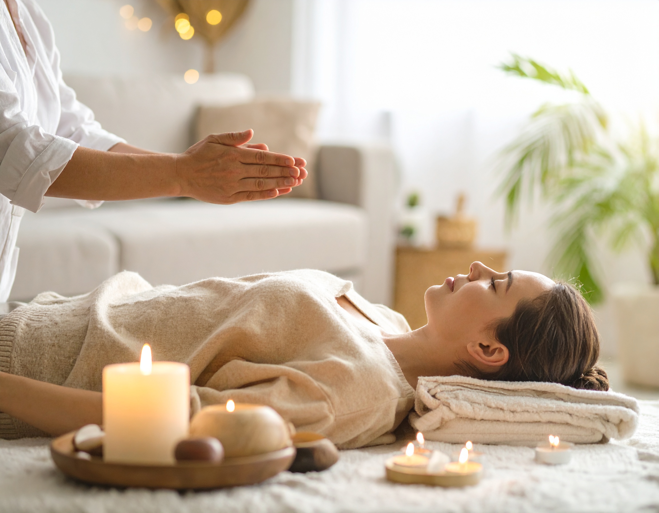 Reiki healing session